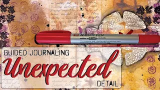 Guided Art Journaling SURPRISING DETAIL 🦋 Therapeutic art journaling