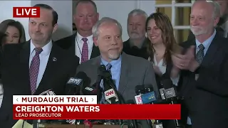 'Justice was done today': Lead prosecutor Creighton Waters reacts to Murdaugh verdict