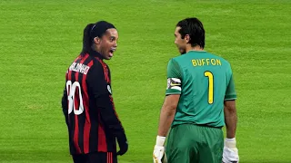 BUFFON WILL NEVER FORGET WHAT RONALDINHO GAÚCHO DID WITH HIS TEAM IN THAT MATCH IN 2010