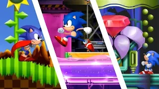 Sonic HD, Sonic 2 HD & Sonic 3 HD | Sonic Fan Games ❄ Walkthrough