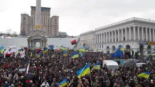 Евромайдан 8 декабря 2013 г. Вече.