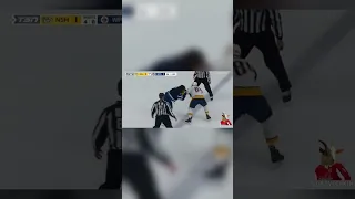 Tanner Jeannot Fights Adam Lowry - NHL fight