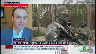 El análisis de Yago Rodríguez sobre la guerra en Ucrania: "Los rusos están jugando a desgastar"-ARV