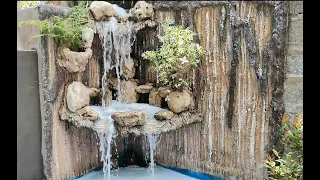How to Make Simple  Semi natural Waterfalls