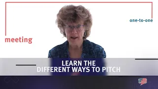 The Art of Pitching | eTraining | Trailer