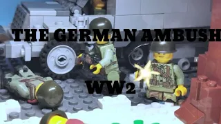 Lego WW2 Stop Motion: The German Ambush #CLNSR200