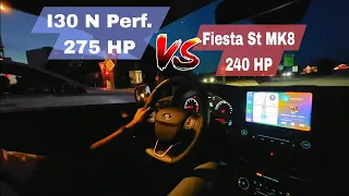 Hyundai I30 N [275HP] Vs Fiesta st mk8 [240HP]