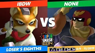 SSC 2019 SSBM - ACE iBDW (Fox) VS  n0ne (Captain Falcon) Smash Melee Loser's Eighths