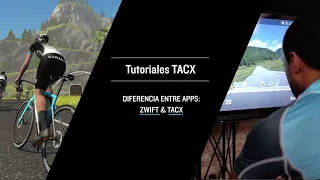 Diferencias entre apps Zwift & Tacx Training