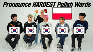 Can Koreans Pronounce HARDEST Polish Words? l FT. MCND