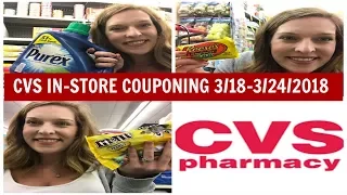 CVS In-Store Couponing 3/18-3/24/2018