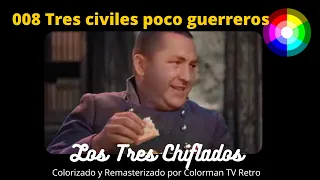 008 Los Tres Chiflados,   Tres civiles poco guerreros - A Color 1935 (Audio Latino) REMASTERIZADO