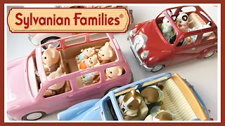 Sylvanian Families Car Collection & Unboxing - Calico Critters