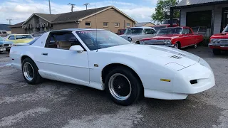 Test Drive 1992 Pontiac Trans Am SOLD $7,950 Maple Motors #536