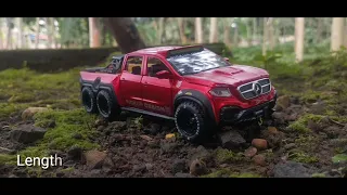 Unboxing Mercedes Benz X-Class Exy mini toy car 1 : 28