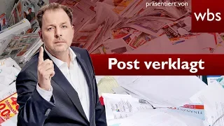 Briefkasten-Werbung: Jetzt wird die Post verklagt | Rechtsanwalt Christian Solmecke