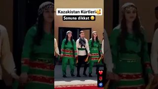 Kazakistan  Kürtlerin halayı alkış topladı sonunda olan oldu 😳 #kısavideolar #kürtler #kazakhstan