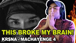 BEST DHH DISS?? | KR$NA - Machayenge 4 (RAPPER REACTION)