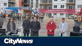 PM Trudeau in Edmonton for housing announcement