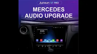 Mercedes W211 Detailed Installation Android 10 Radio DVD COMAND & CANBUS / JUNSUN V1 PRO UPGRADE.