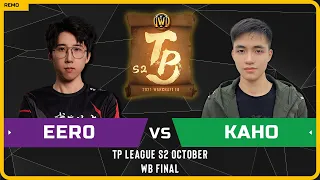 WC3 - [UD] Eer0 vs Kaho [NE] - WB Final - TP League S2 Monthly 2