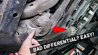 HOW TO KNOW IF YOU HAVE BAD DIFFERENTIAL ON PORSCHE CAYENNE, AUDI Q7, VW TOUAREG