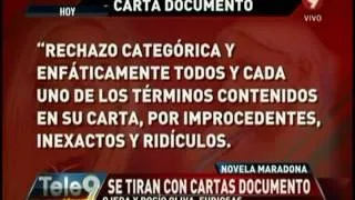 Ojeda, Oliva y la guerra de cartas documentos