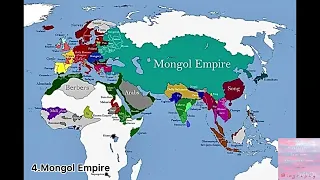 پنج تا از بزرگترین امپراتوری های تاریخ