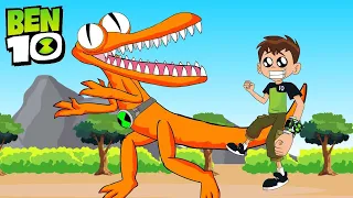 Ben 10 Orange Rainbow Friends | Fanmade Transformation