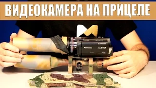 Крепление видеокамеры на прицеле. How to Make a Sniper Scope cam