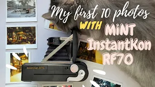 My First 10 Photos with MiNT RF70 • Instax Wide Photos • Wide Instant Film Camera