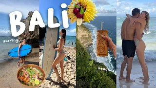 BALI W/ MY BOYFRIEND: surfing, beach hopping | (BALI TRAVEL VLOG 2023: part two)