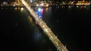 HAN RIVER BRIDGE AT NIGHT - CẦU SÔNG HÀN LUNG LINH BAN ĐÊM