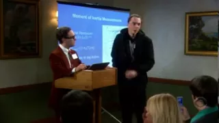 The Big Bang Theory  - Leonard and Sheldon fighting