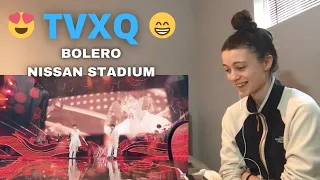 Reaction to TVXQ - Bolero - Nissan Stadium