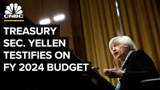 Secretary Janet Yellen testifies before Senate on FY 2024 Dept. of Treasury budget — 3/22/23