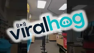 Caught in a Tornado With Co-Workers || ViralHog