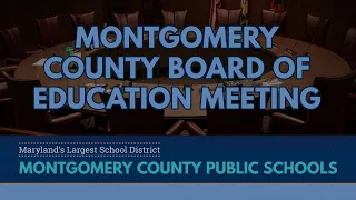 Board of Education - Work Session (virtual) - 1/19/21