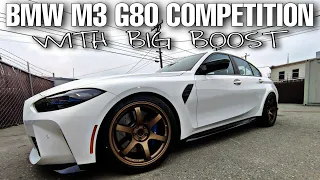 900 WHP BMW M3 G80 Competition| Dragy times from 0-150 mph | 0-250 km/h