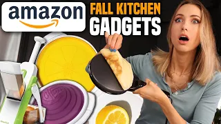 Testing AMAZON KITCHEN GADGETS for FALL... what's actually worth buying??