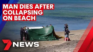 Scuba diver dies after collapsing on beach at Encounter Bay | 7NEWS