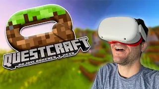 How to play MINECRAFT in VR on QUEST - No PC!