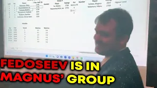 Vladimir Fedoseev REACTS to Be in the SAME GROUP with MAGNUS and HIKARU