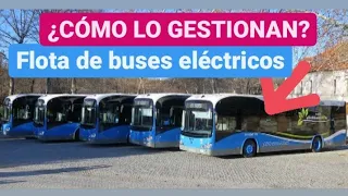 ¿CÓMO FUNCIONA Y SE RECARGA UNA RED DE AUTOBUSES ELÉCTRICOS? Dentro de la EMT de Madrid