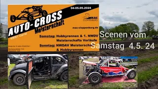 Auto Cross Meisterschaft N/W Erste Läufe 2024/ Veranstaltungen Garrel/ Cloppenburg