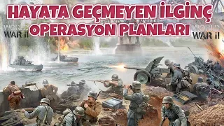 HAYATA GEÇMEYEN İLGİNÇ OPERASYON PLANLARI I TEK PART BELGESEL 2. dünya savaşı tarihi