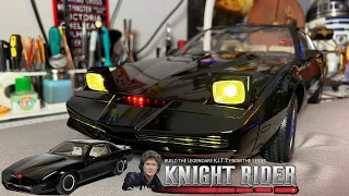 Fanhome Build the Knight Rider KITT - Stages 83-86 - Installing the Bonnet, Wings and Scanner