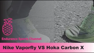 Nike Vaporfly VS. Hoka Carbon X Welcher ist der schnellere Schuh?