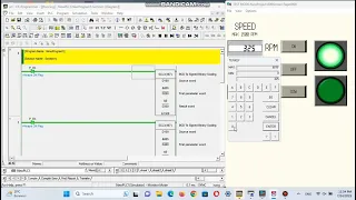 KONTROL KECEPATAN MOTOR 3 PHASE PADA ANALOG INVERTER (VFD) DENGAN  PLC OMRON DAN HMI Motor