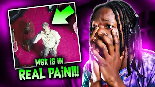 MGK IS IN REAL PAIN RIGHT NOW! "dont let me go" (REACTION)